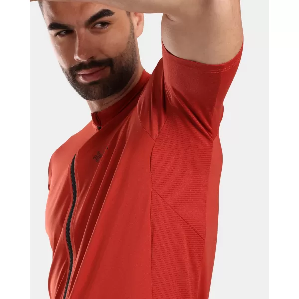  Herren-Radtrikot KILPI CAVALET-M VM0357KI DUNKELROT 