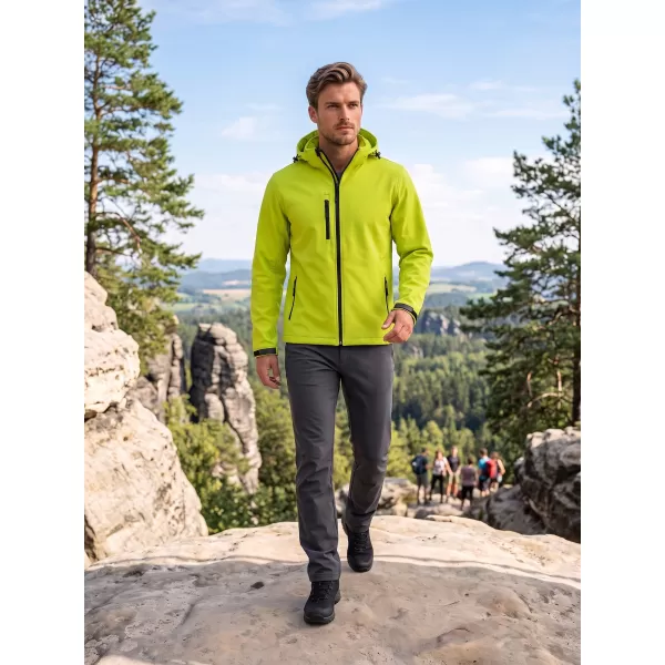  Herren-Softshelljacke ALTISPORT NP/ALM225 KALK 