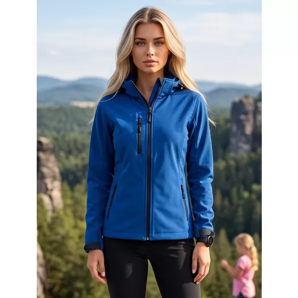  Softshelljacke für Damen ALTISPORT NP/ALW125 KÖNIGSBLAU 