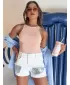 Shorts DSTREET SHINEWEAR SY0339 WEIß