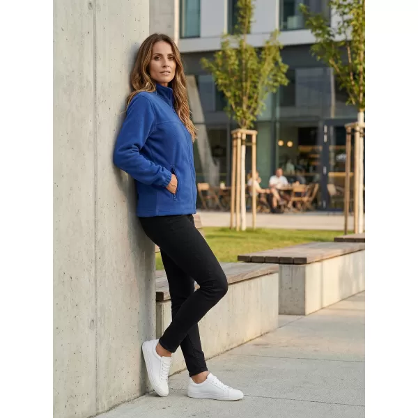  Fleece-Sweatshirt für Damen ALTISPORT NP/ALW405 KÖNIGSBLAU 