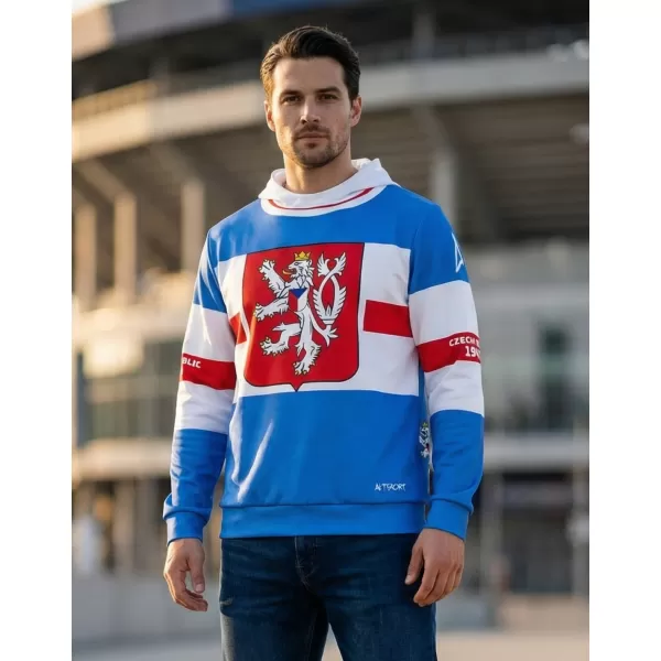  Premium-Sweatshirt für Herren ALTISPORT x CZE VOJ/ALM032MI01 RETRO 