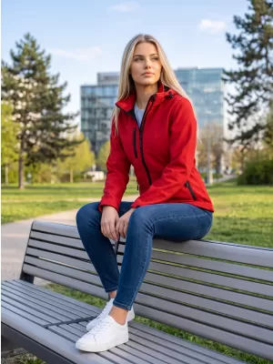Softshelljacke für Damen ALTISPORT NP/ALW125 ROT