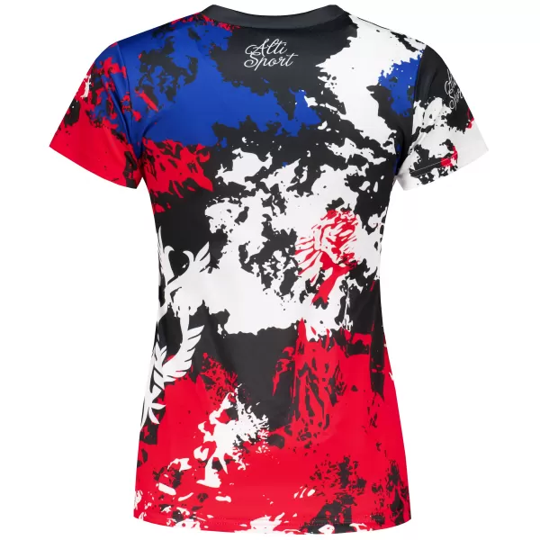  Hochwertiges Funktions-T-Shirt für Damen ALTISPORT x CZE VOJ/ALM036TR01 FLECKEN 