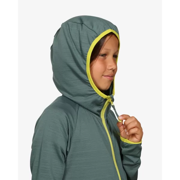  Fleece-Sweatshirt für Jungen KILPI MEMPHIS-JB VJ0201KI KHAKI 