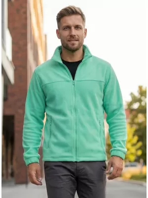 Fleece-Sweatshirt für Herren ALTISPORT NP/ALM105 MINZE