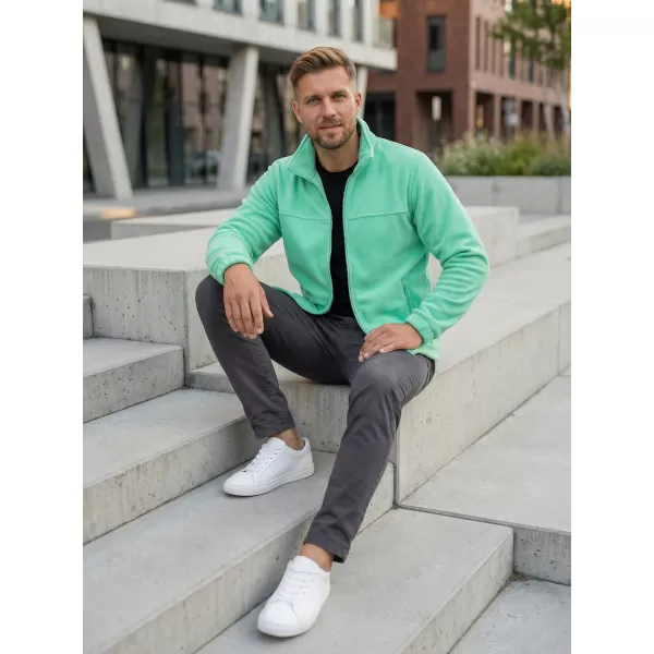  Fleece-Sweatshirt für Herren ALTISPORT NP/ALM105 MINZE 