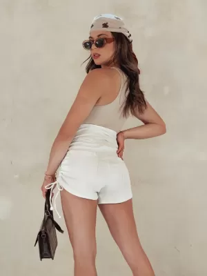 Shorts DSTREET STYLE SHORTS SY0394 BEIGE