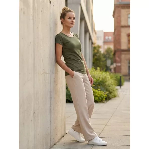  Damen-T-Shirt ALTISPORT NP/ALW221 MILITÄR 