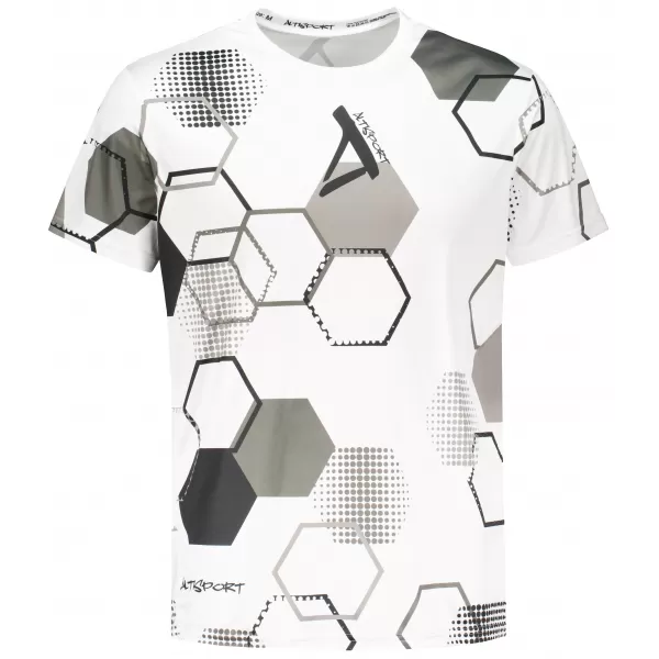  Funktionelles Premium-T-Shirt für Herren ALTISPORT VOJ/ALM037TR01 WEIß 