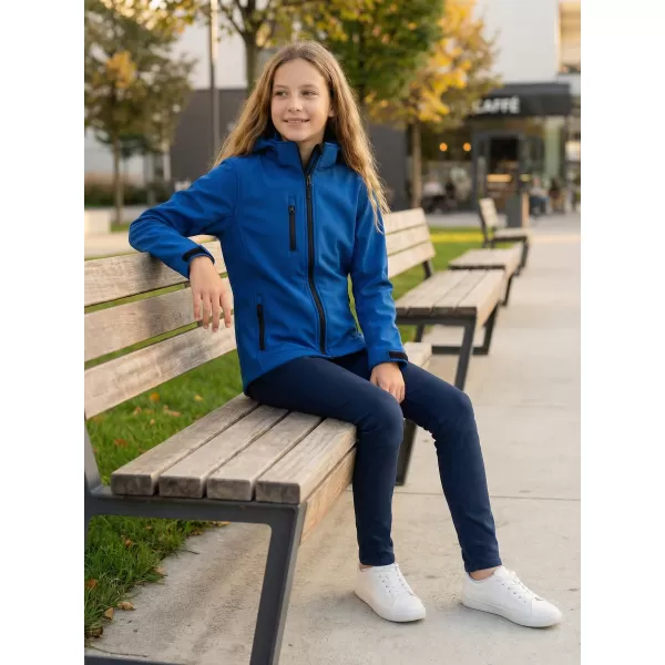  Softshelljacke für Kinder ALTISPORT NP/ALK535 KÖNIGSBLAU 