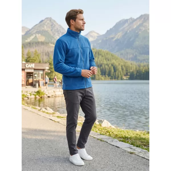  Fleece-Sweatshirt für Herren ALTISPORT NP/ALM105 AZURBLAU 