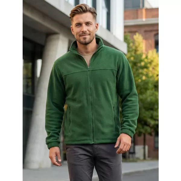  Fleece-Sweatshirt für Herren ALTISPORT NP/ALM105 FLASCHENGRÜN 