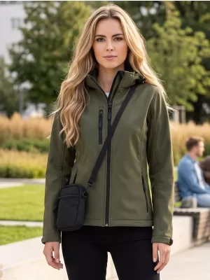 Softshelljacke für Damen ALTISPORT NP/ALW125 MILITÄR