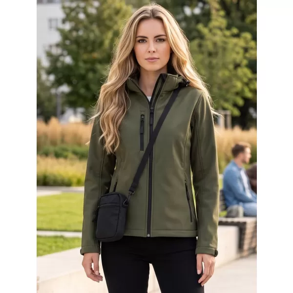  Softshelljacke für Damen ALTISPORT NP/ALW125 MILITÄR 