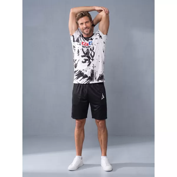  Hochwertiges Funktions-T-Shirt für Herren ALTISPORT x CZE VOJ/ALM036TR01 ABSTRAKTION 