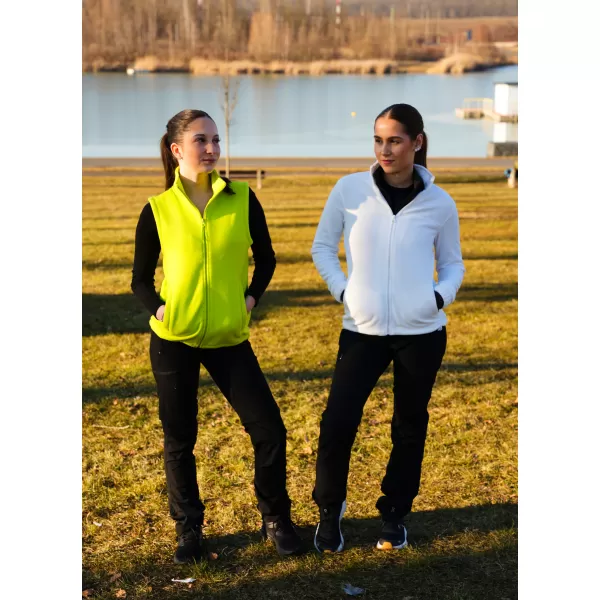  Fleece-Sweatshirt für Damen ALTISPORT NP/ALW405 WEIß 