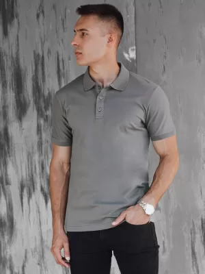 Herren t -Shirt mit einem Kragen DSTREET PX0599 DUNKELBLAU