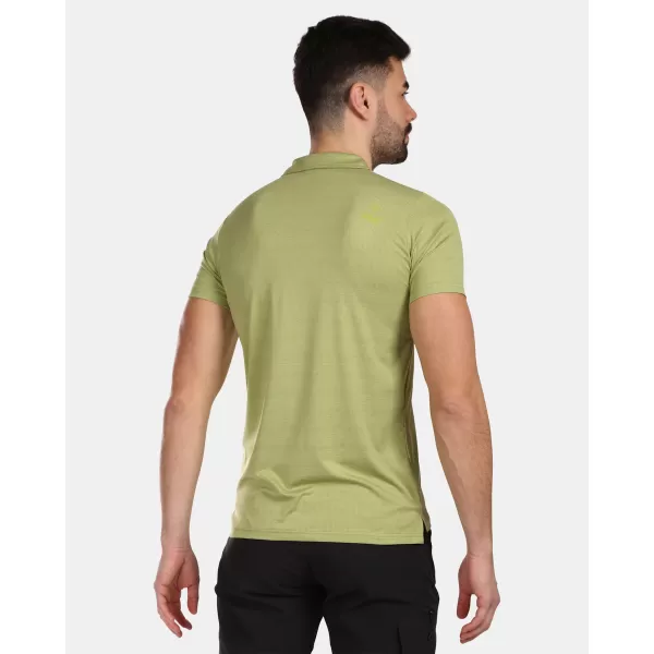  Herren-T-Shirt mit Kragen KILPI OLIVA-M VM0326KI GRÜN 