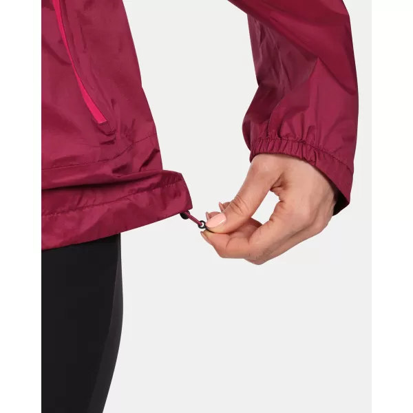  Damenjacke KILPI HURRICANE-W VL0103KI DUNKELROT 
