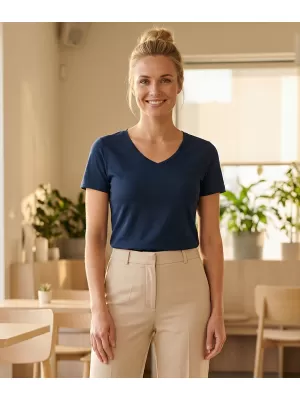 Damen-T-Shirt ALTISPORT NoPrint NP/ALW107 NAVY BLAU