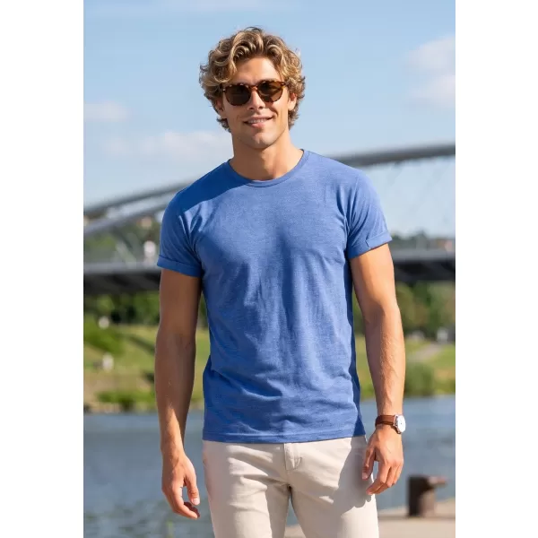  Herren-T-Shirt ALTISPORT NoPrint NP/ALM361 BLAUE HIGHLIGHTS 
