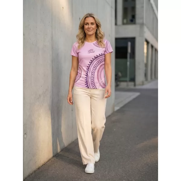  Hochwertiges Funktions-T-Shirt für Damen ALTISPORT VOJ/ALW033TR01 LILA 