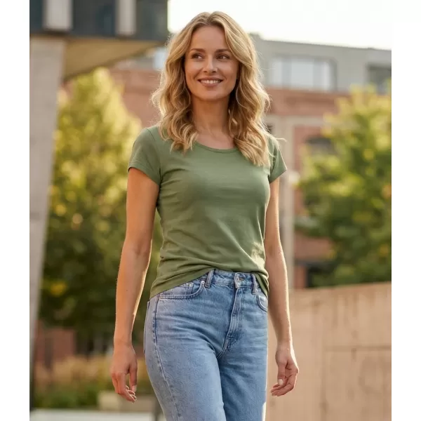  Damen-T-Shirt ALTISPORT NP/ALW221 KHAKI 
