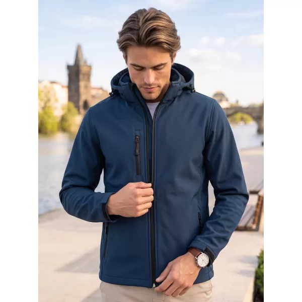  Herren-Softshelljacke ALTISPORT NP/ALM225 NAVY BLAU 