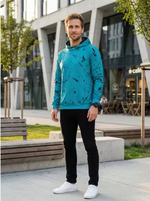Hochwertiges Funktions-Sweatshirt für Herren ALTISPORT VOJ/ALM034MI01 SMARAGD