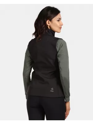 Softshellweste für Damen KILPI SOIL-W VL0113KI SCHWARZ