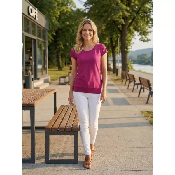  Damen-T-Shirt ALTISPORT NP/ALW021 FUCHSIAROT 