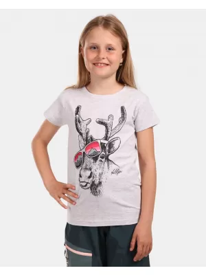 Mädchen-T-Shirt KILPI MALGA-JG VJ0372KI WEIß