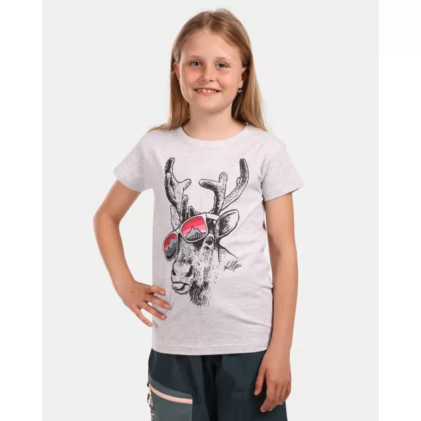  Mädchen-T-Shirt KILPI MALGA-JG VJ0372KI WEIß 