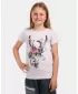 Mädchen-T-Shirt KILPI MALGA-JG VJ0372KI WEIß