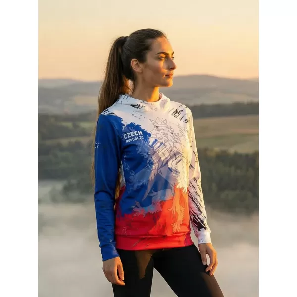  Premium-Sweatshirt für Damen ALTISPORT x CZE VOJ/ALW032MI01 LÖWE 