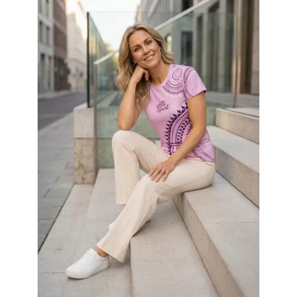  Hochwertiges Funktions-T-Shirt für Damen ALTISPORT VOJ/ALW033TR01 LILA 