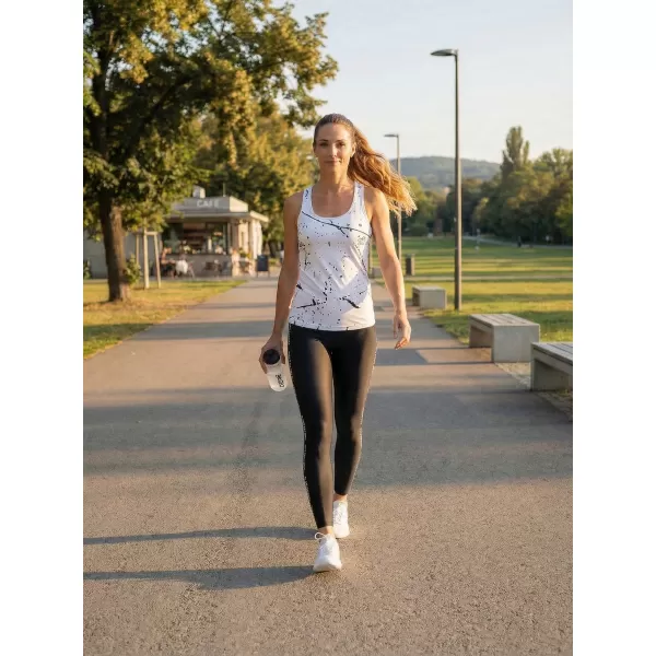  Hochwertiges Funktions-Tanktop für Damen ALTISPORT VOJ/ALW034TIL01 WEIß 