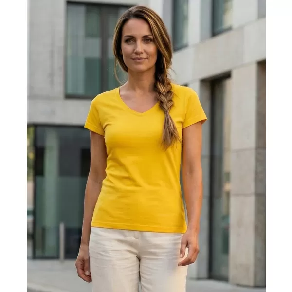  Damen-T-Shirt ALTISPORT NP/ALW261 GELB 