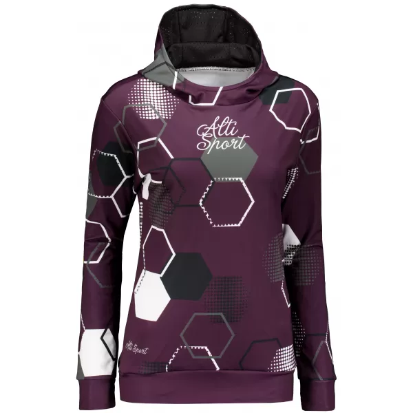  Hochwertiges Funktions-Sweatshirt für Damen ALTISPORT VOJ/ALW037MI01 LILA 