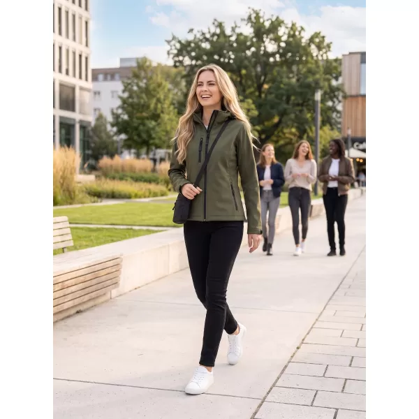  Softshelljacke für Damen ALTISPORT NP/ALW125 MILITÄR 