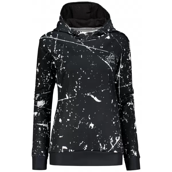  Hochwertiges Funktions-Sweatshirt für Damen ALTISPORT VOJ/ALW034MI01 SCHWARZ 