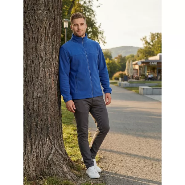  Fleece-Sweatshirt für Herren ALTISPORT NP/ALM105 KÖNIGSBLAU 