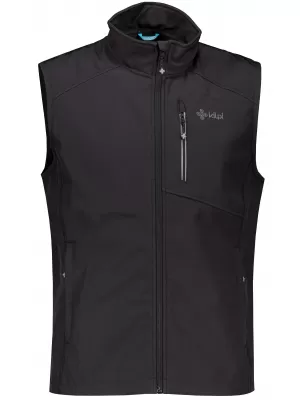 Herren-Softshellweste KILPI SOIL-M VM0118KI SCHWARZ