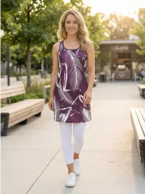 Hochwertiges Funktions-Westenkleid für Damen ALTISPORT VOJ/ALW001SAT01 LILA