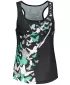 Hochwertiges Funktions-Tanktop für Damen ALTISPORT VOJ/ALW022TIL01 SCHWARZ/TÜRKIS
