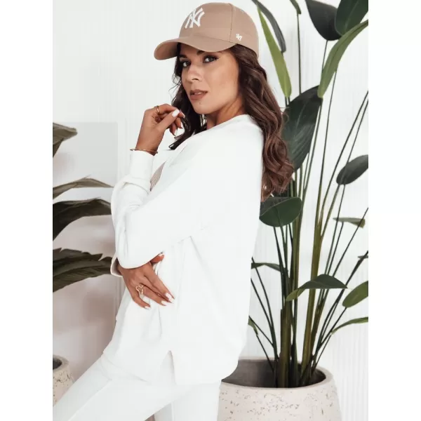  Damen Sweatshirt DSTREET FEMMES BY1281 WEIß 