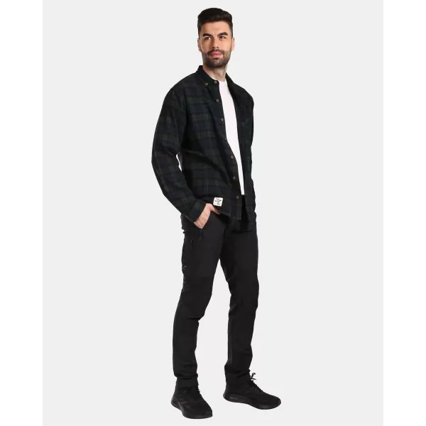 Herrenhemd KILPI FLANNY-M VM0380KI DUNKELGRÜN 