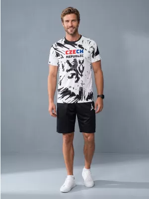 Hochwertiges Funktions-T-Shirt für Herren ALTISPORT x CZE VOJ/ALM036TR01 ABSTRAKTION