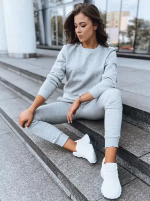 Damen Sweatshirt DSTREET FASHION II BY0152 HELLGRAU